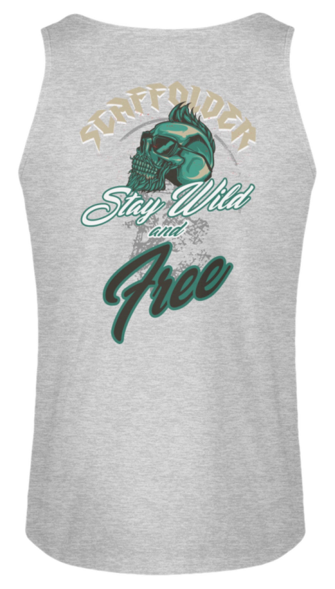 Scaffolder / Gerüstbauer Stay Wild - Herren Tanktop €19.95 Gerüstbauer - Shop >>