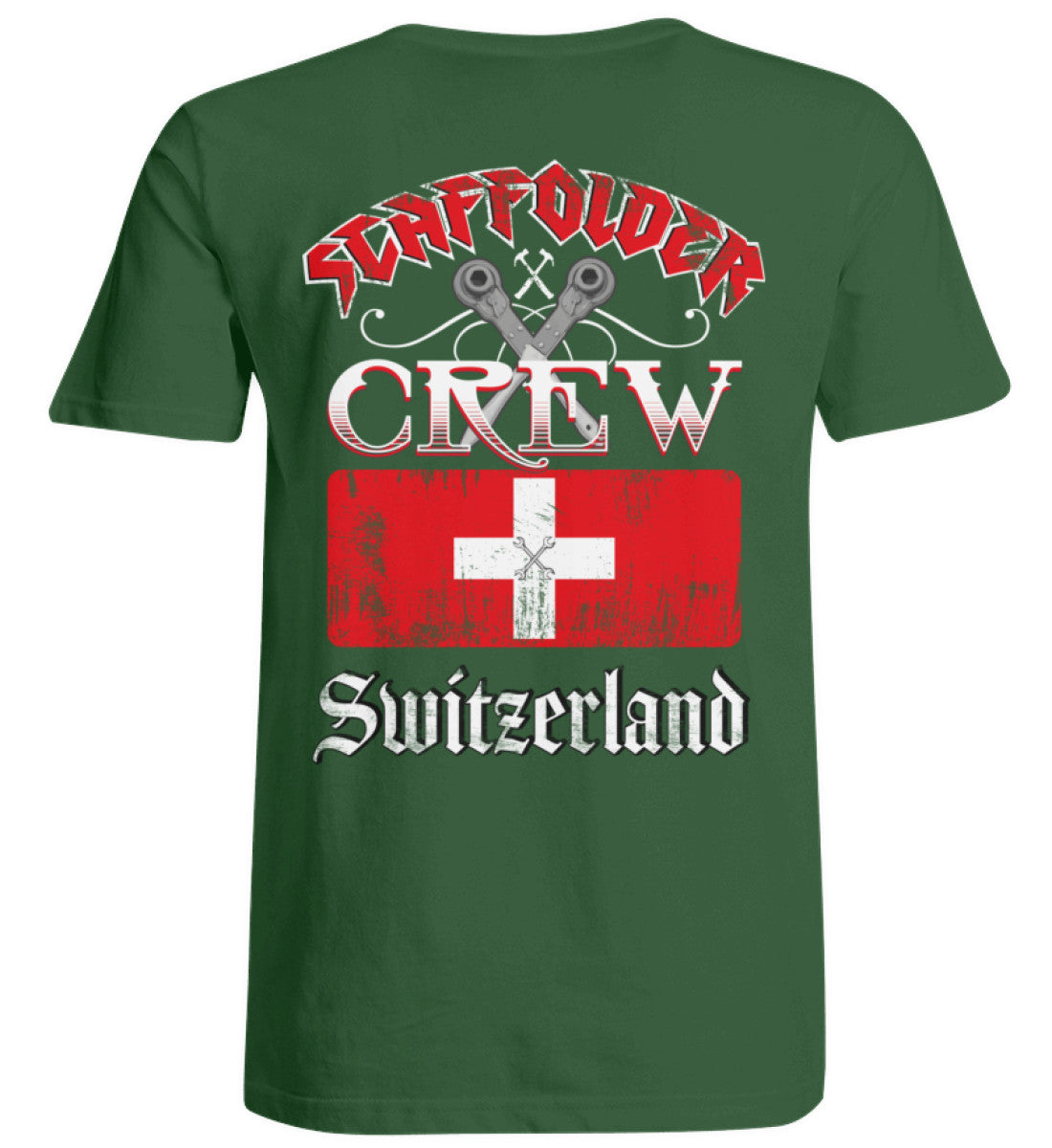Scaffolder Crew Switzerland Übergrößenshirt €26.95 Gerüstbauer - Shop >>