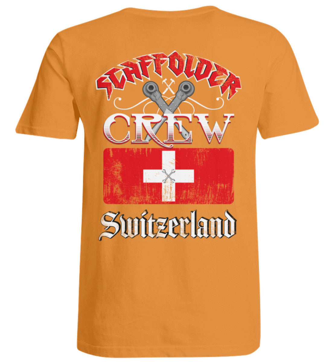 Scaffolder Crew Switzerland Übergrößenshirt €26.95 Gerüstbauer - Shop >>