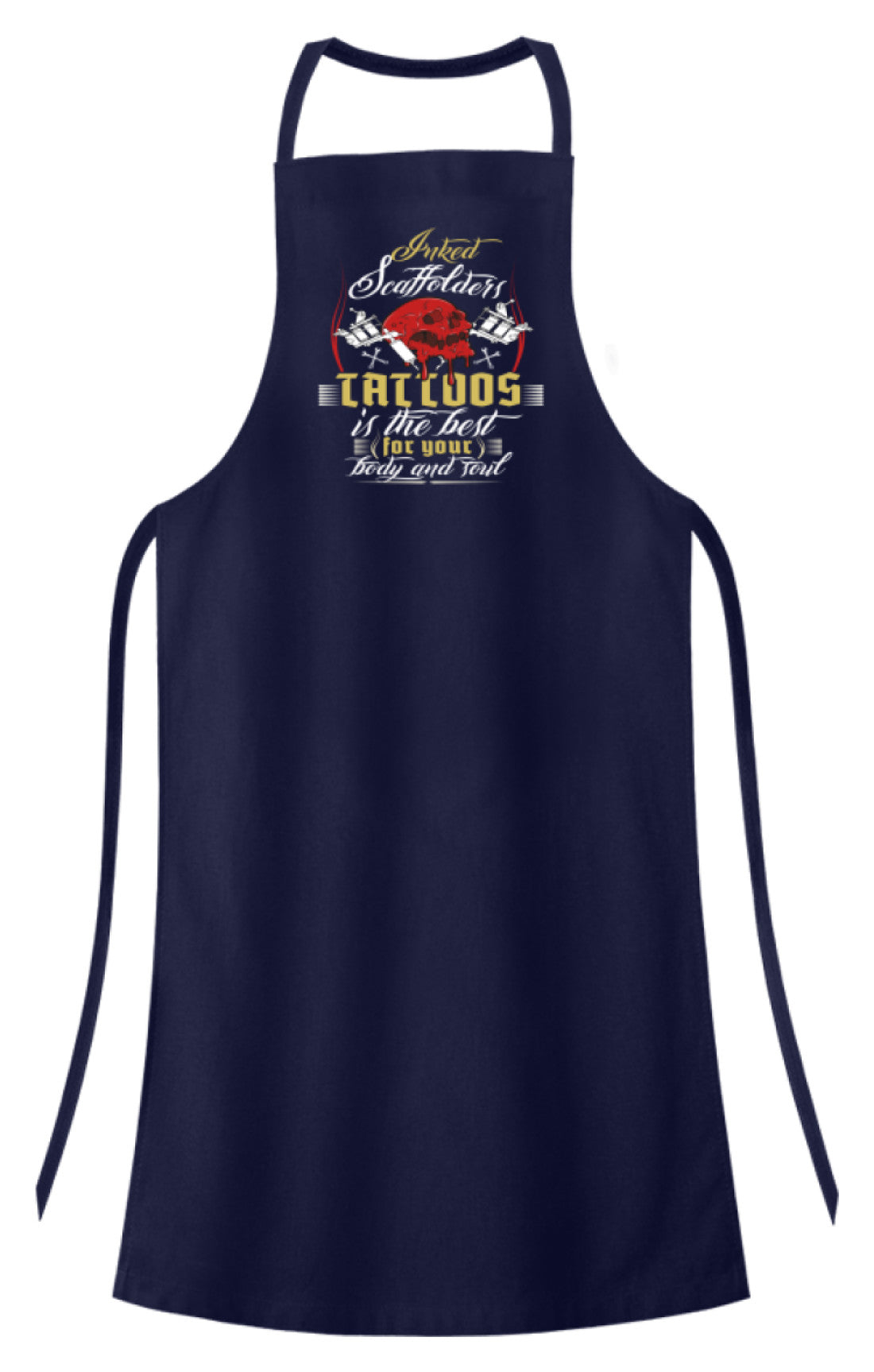 Inked Scaffolders - Hochwertige Grillschürze €24.99 Gerüstbauer - Shop >>