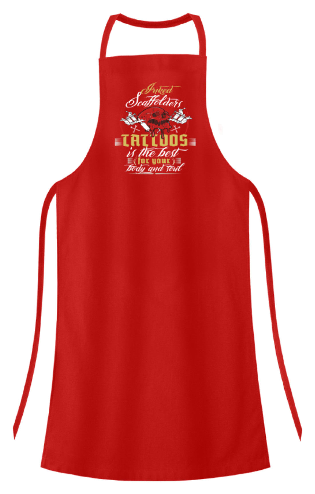Inked Scaffolders - Hochwertige Grillschürze €24.99 Gerüstbauer - Shop >>