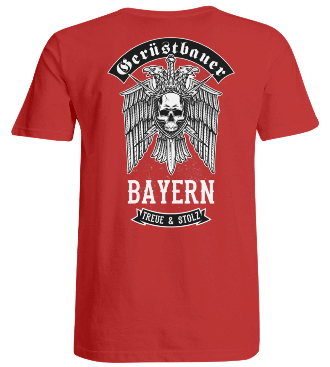 Gerüstbauer Bayern - Übergrößenshirt €24.95 Gerüstbauer - Shop >>