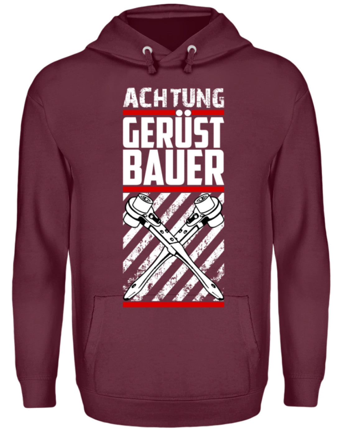 ACHTUNG Gerüstbauer - Unisex Kapuzenpullover Hoodie €34.95 Gerüstbauer - Shop >>