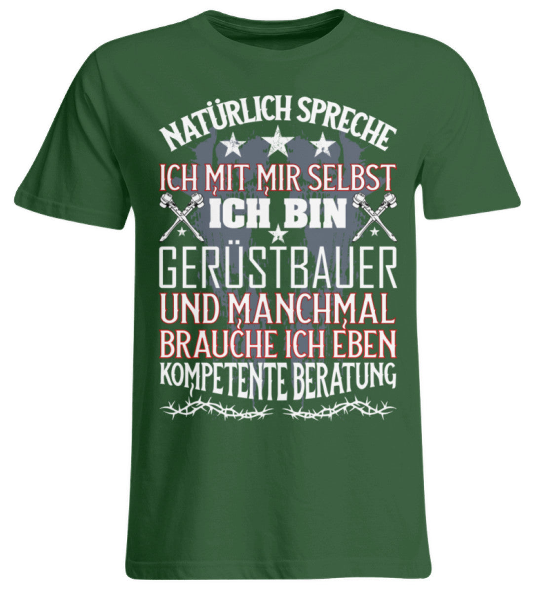Gerüstbauer KOMPETENTE BERATUNG - Übergrößenshirt €24.95 Gerüstbauer - Shop >>