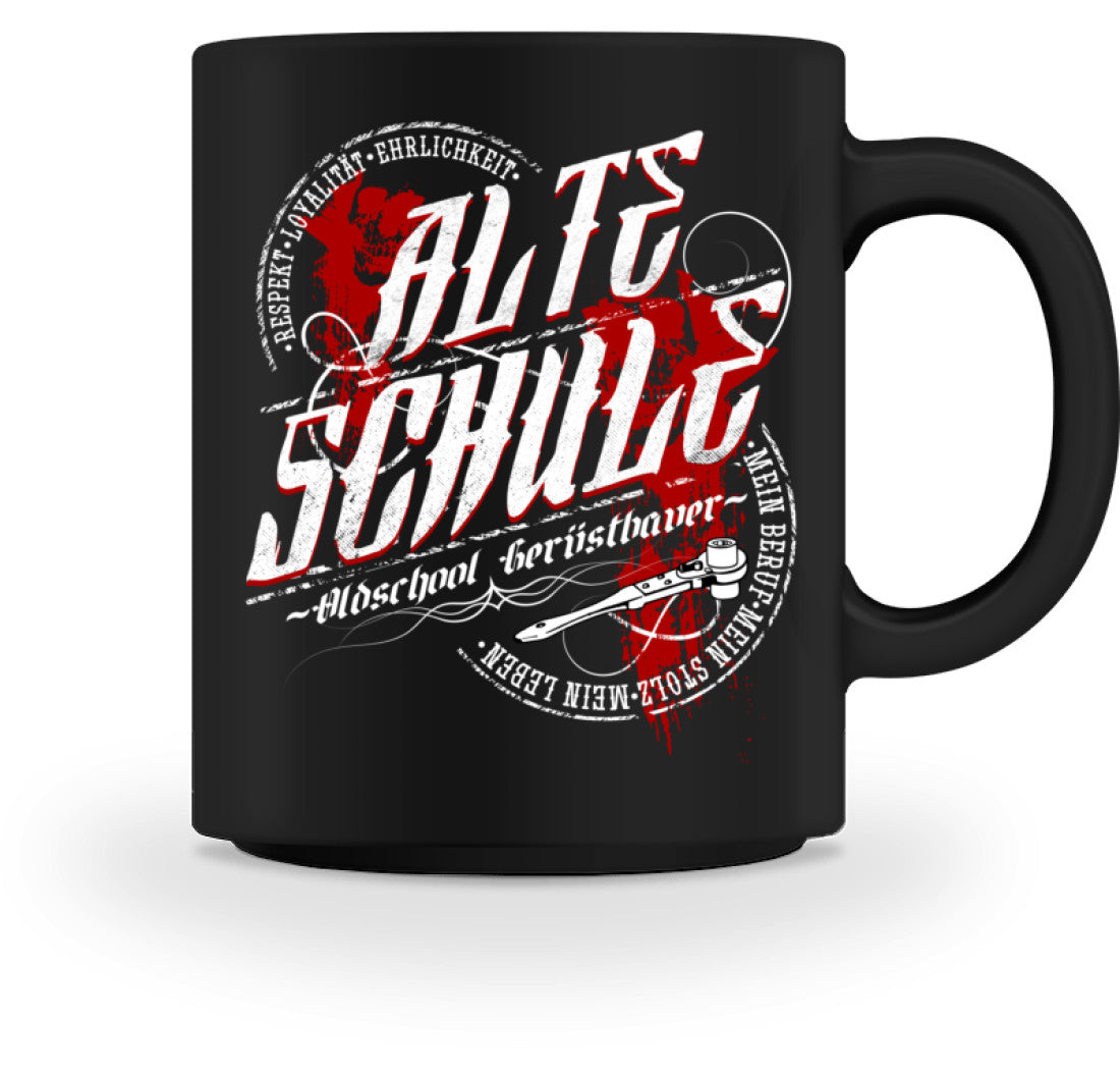 Gerüstbautasse / Alte Schule - Tasse €18.95 Gerüstbauer - Shop >>