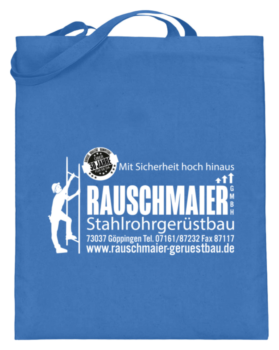 Gerüstbau Rauschmaier - Jutebeutel (mit langen Henkeln) €15.95 Gerüstbauer - Shop >>