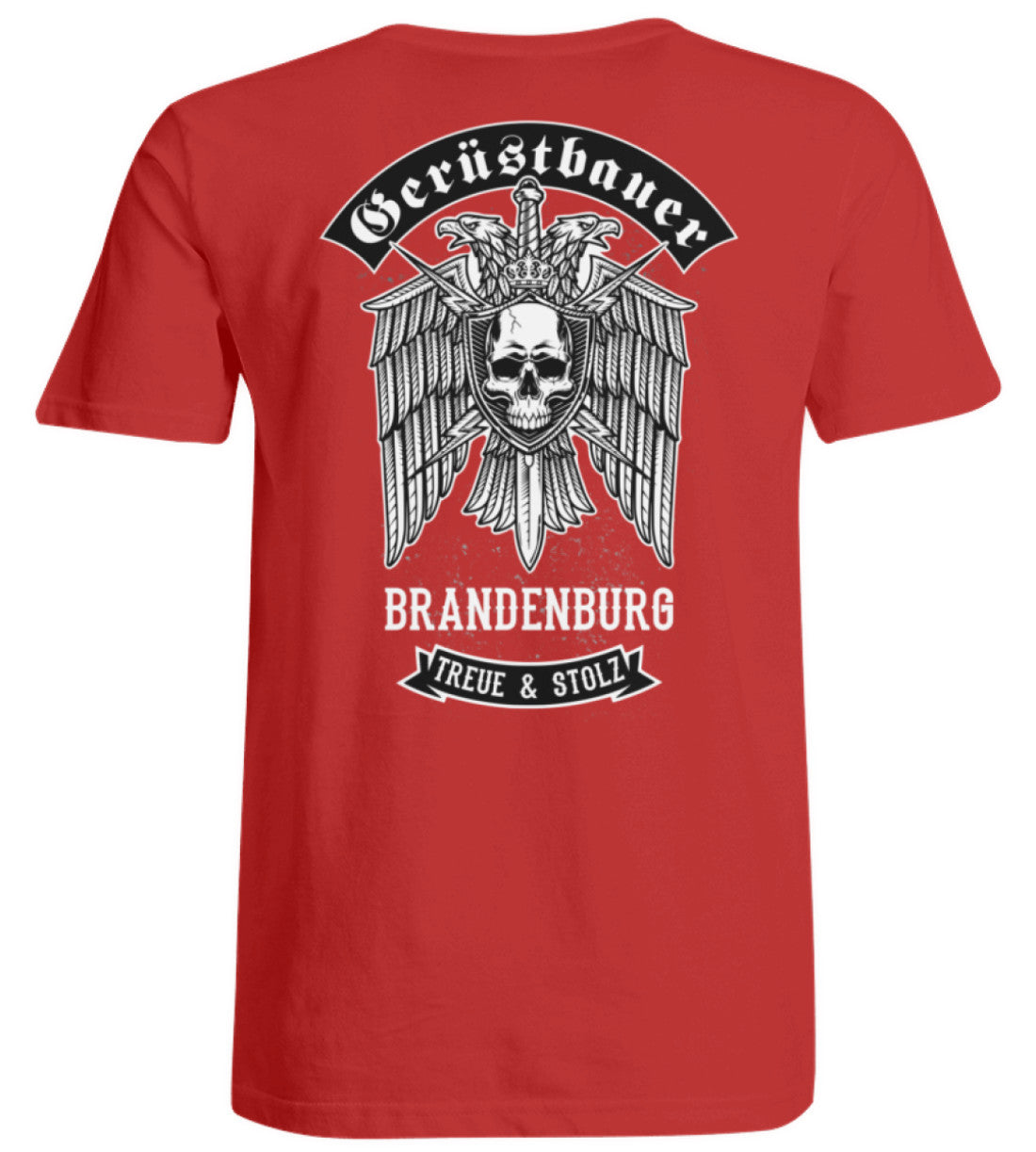 Gerüstbauer Brandenburg - Übergrößenshirt €24.95 Gerüstbauer - Shop >>