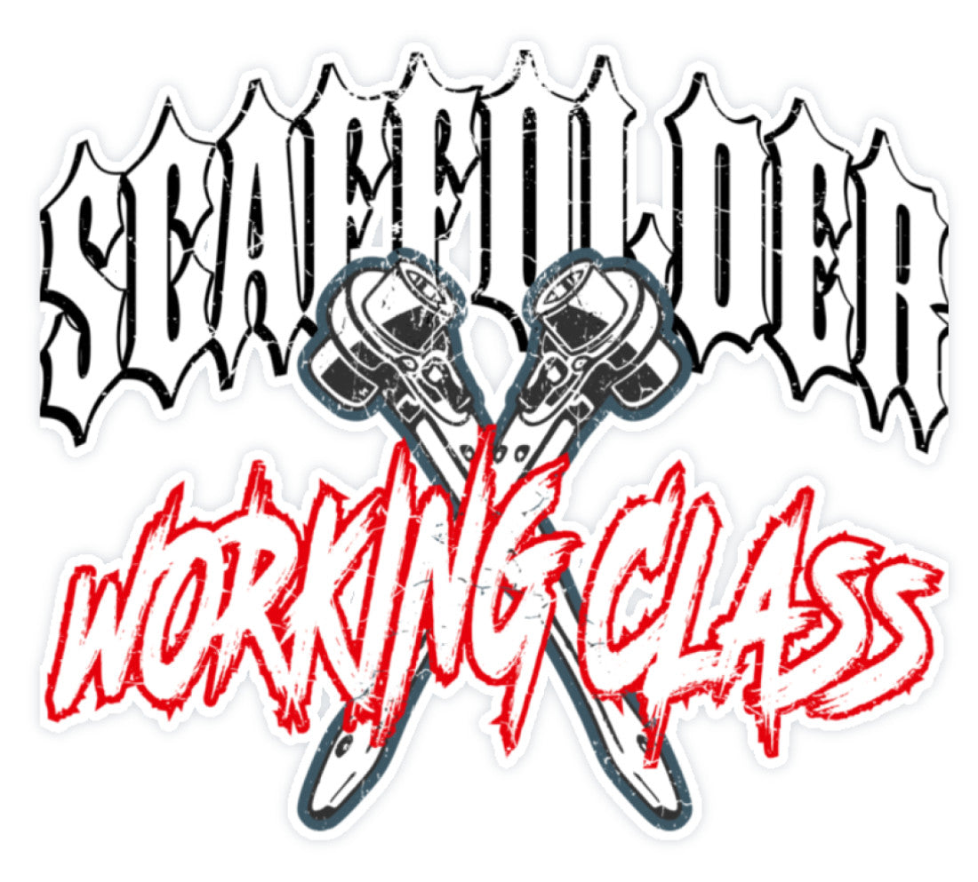 Scaffolder Working Class  - Sticker €4.95 Gerüstbauer - Shop >>