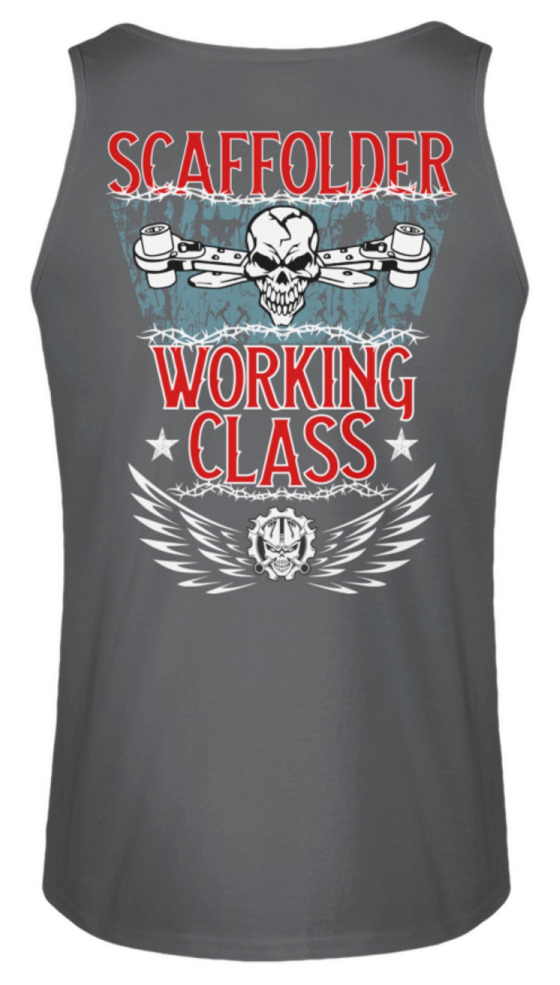 Scaffolder/Working/Class - Herren Tanktop €19.95 Gerüstbauer - Shop >>