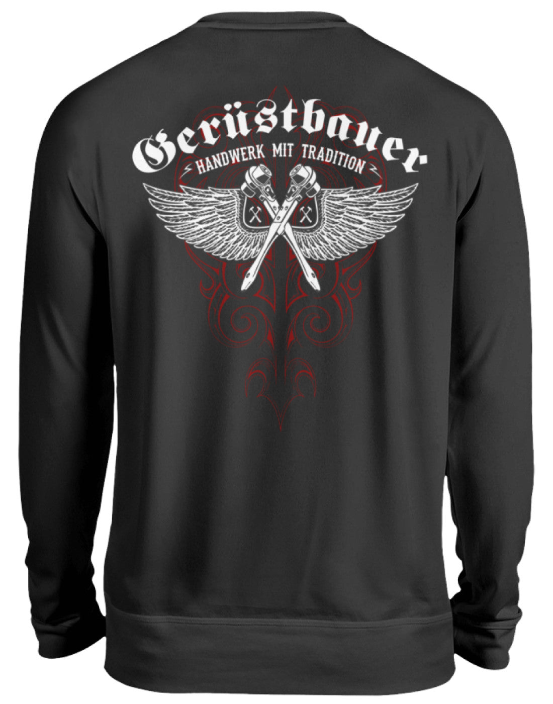 Gerüstbauer / Flügel / Ratsche  - Unisex Pullover €32.95 Gerüstbauer - Shop >>