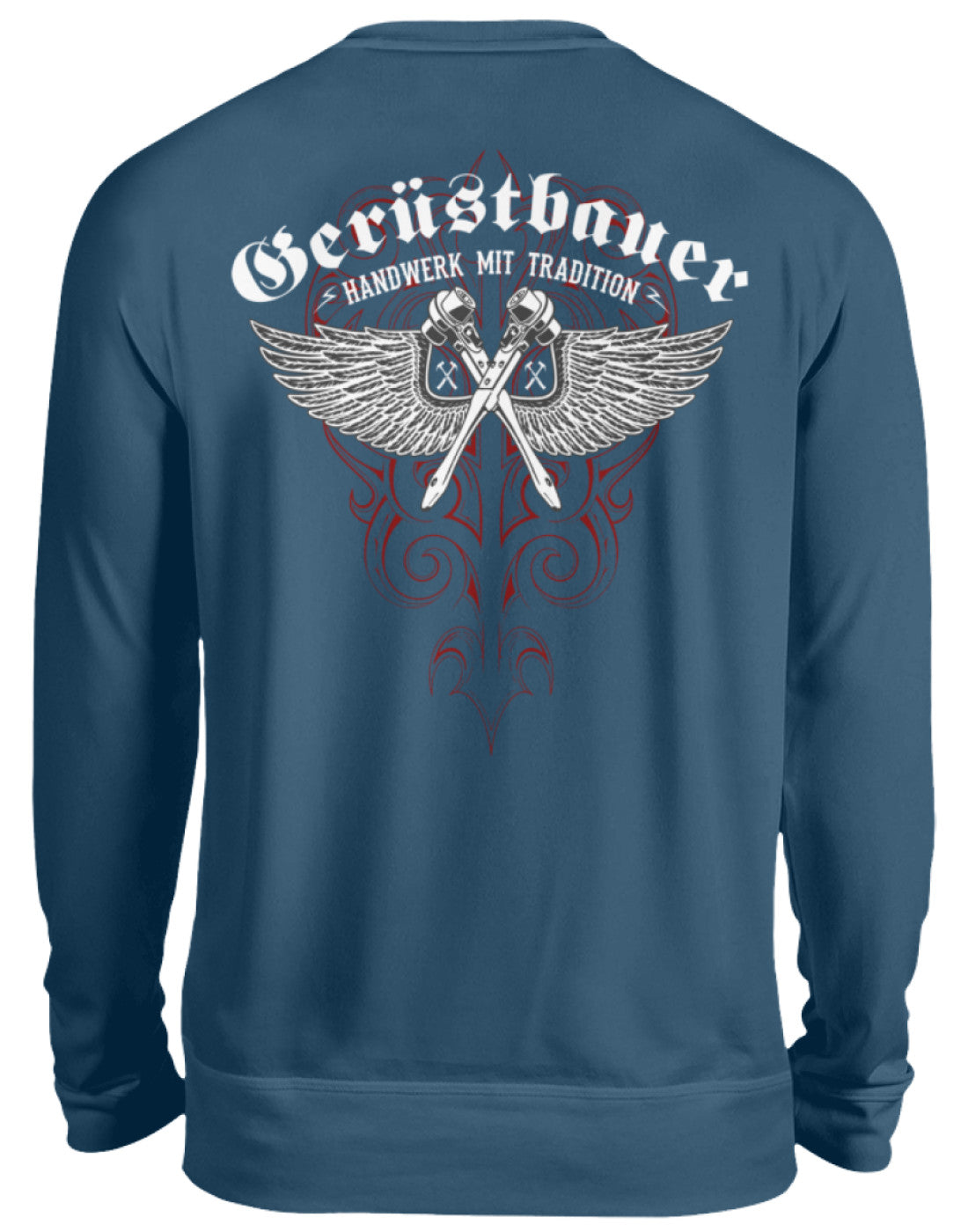 Gerüstbauer / Flügel / Ratsche  - Unisex Pullover €32.95 Gerüstbauer - Shop >>