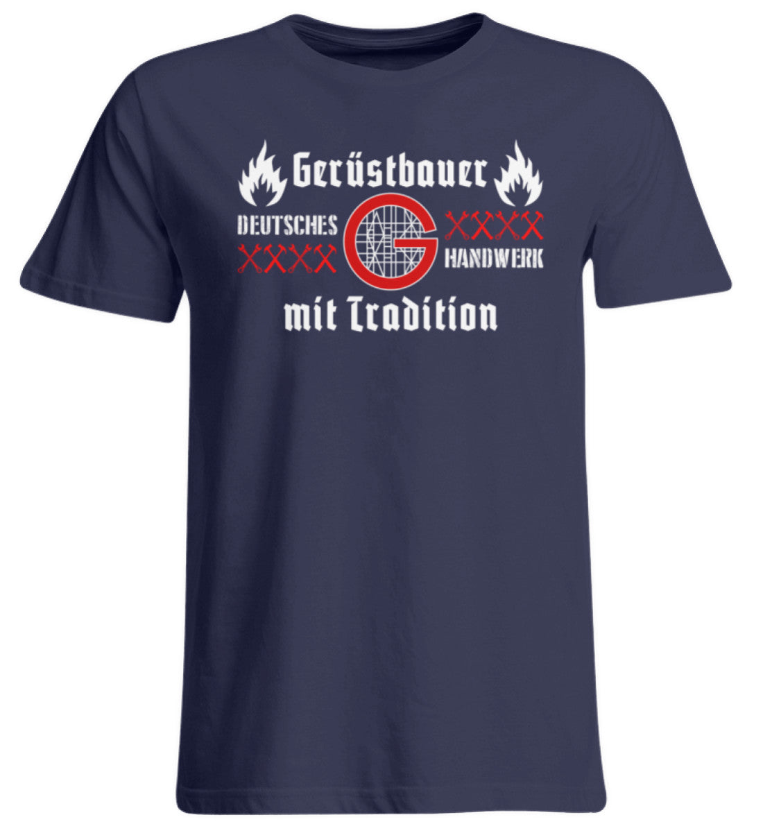 Gerüstbauer Handwerk mit Tradition - Übergrößenshirt €24.95 Gerüstbauer - Shop >>