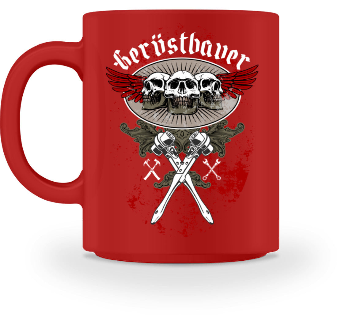 Gerüstbauer Skull  - Tasse €18.95 Gerüstbauer - Shop >>