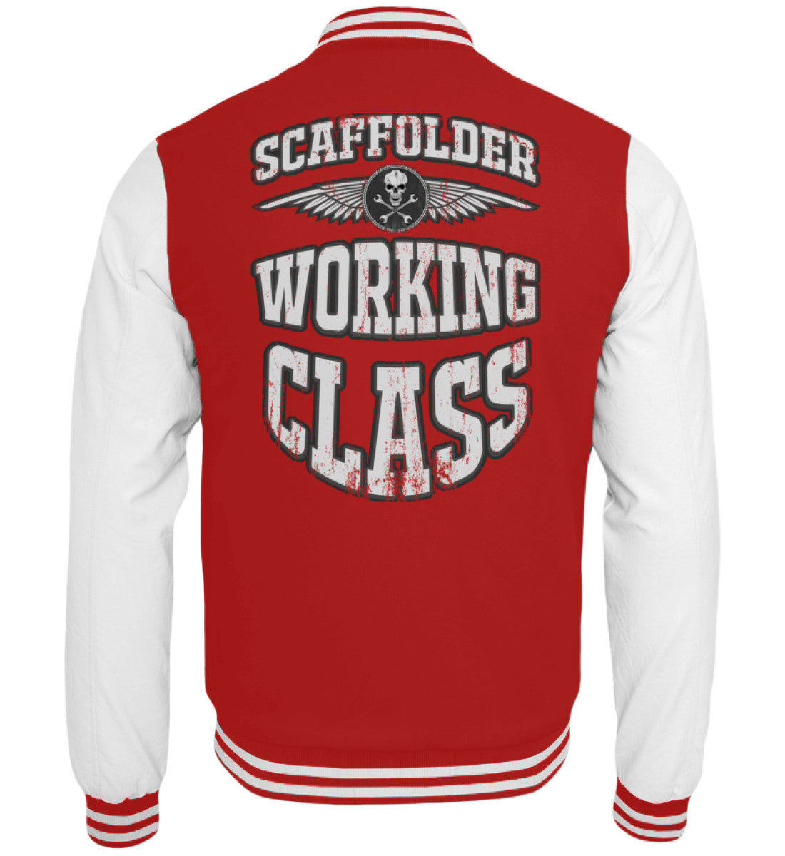 Scaffolder Working Class - College Sweatjacke €59.95 Gerüstbauer - Shop >>