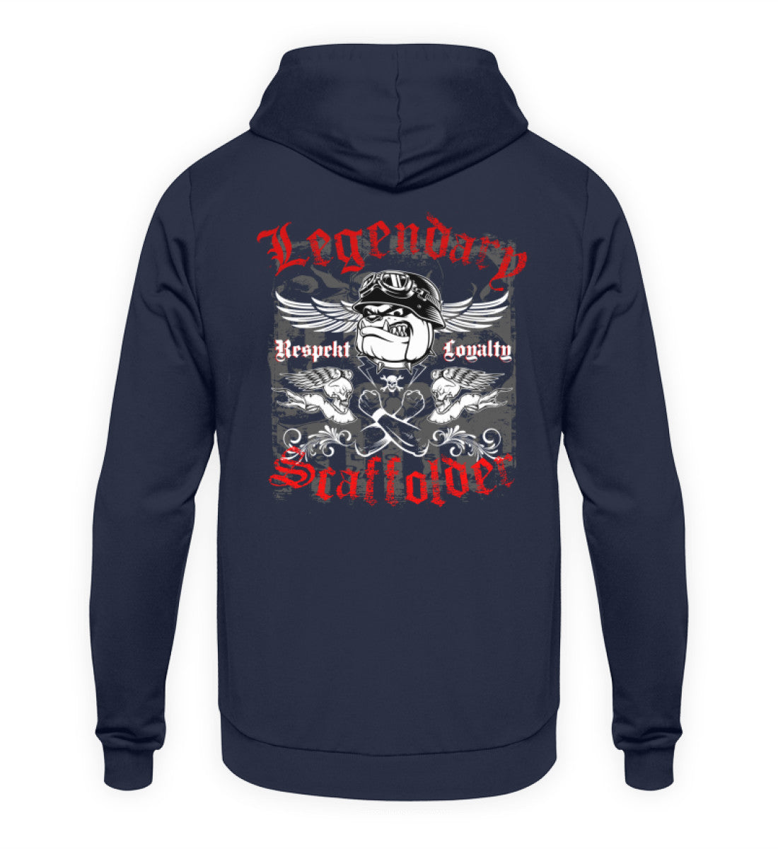 Legendary Scaffolder - Unisex Kapuzenpullover Hoodie €34.95 Gerüstbauer - Shop >>