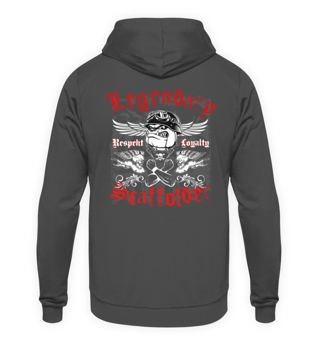 Legendary Scaffolder - Unisex Kapuzenpullover Hoodie €34.95 Gerüstbauer - Shop >>