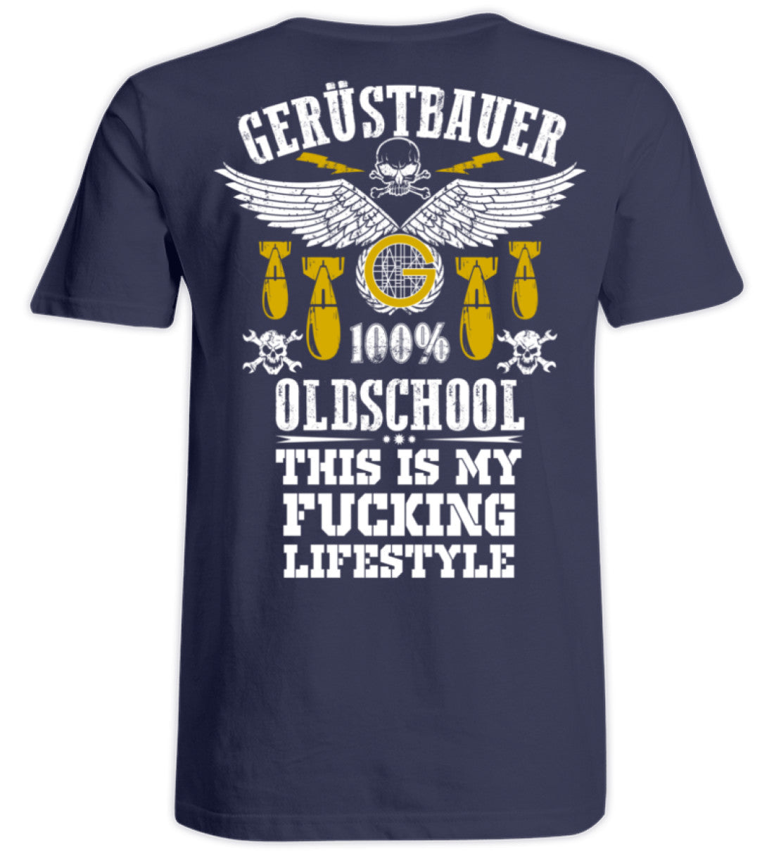 Oldschool Gerüstbauer - Übergrößenshirt €29.95 Gerüstbauer - Shop >>