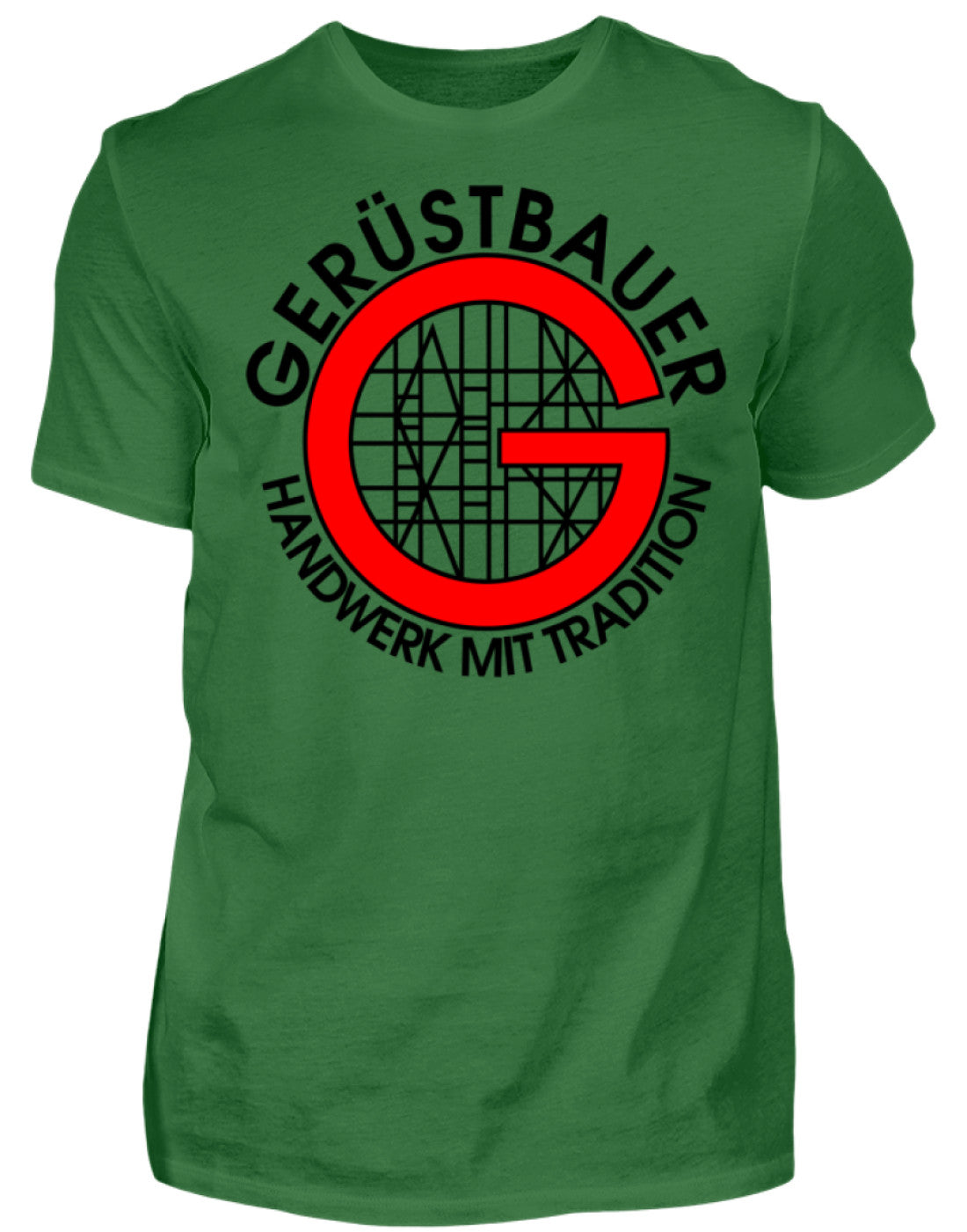 Gerüstbauer / Handwerk mit Tradition - Herren Premiumshirt €23.95 Gerüstbauer - Shop >>