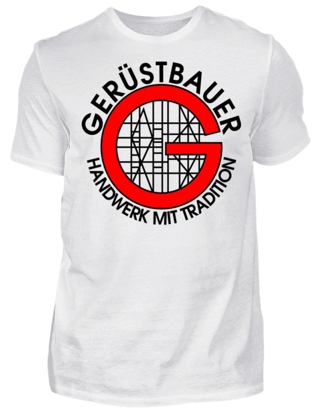 Gerüstbauer / Handwerk mit Tradition - Herren Premiumshirt €23.95 Gerüstbauer - Shop >>
