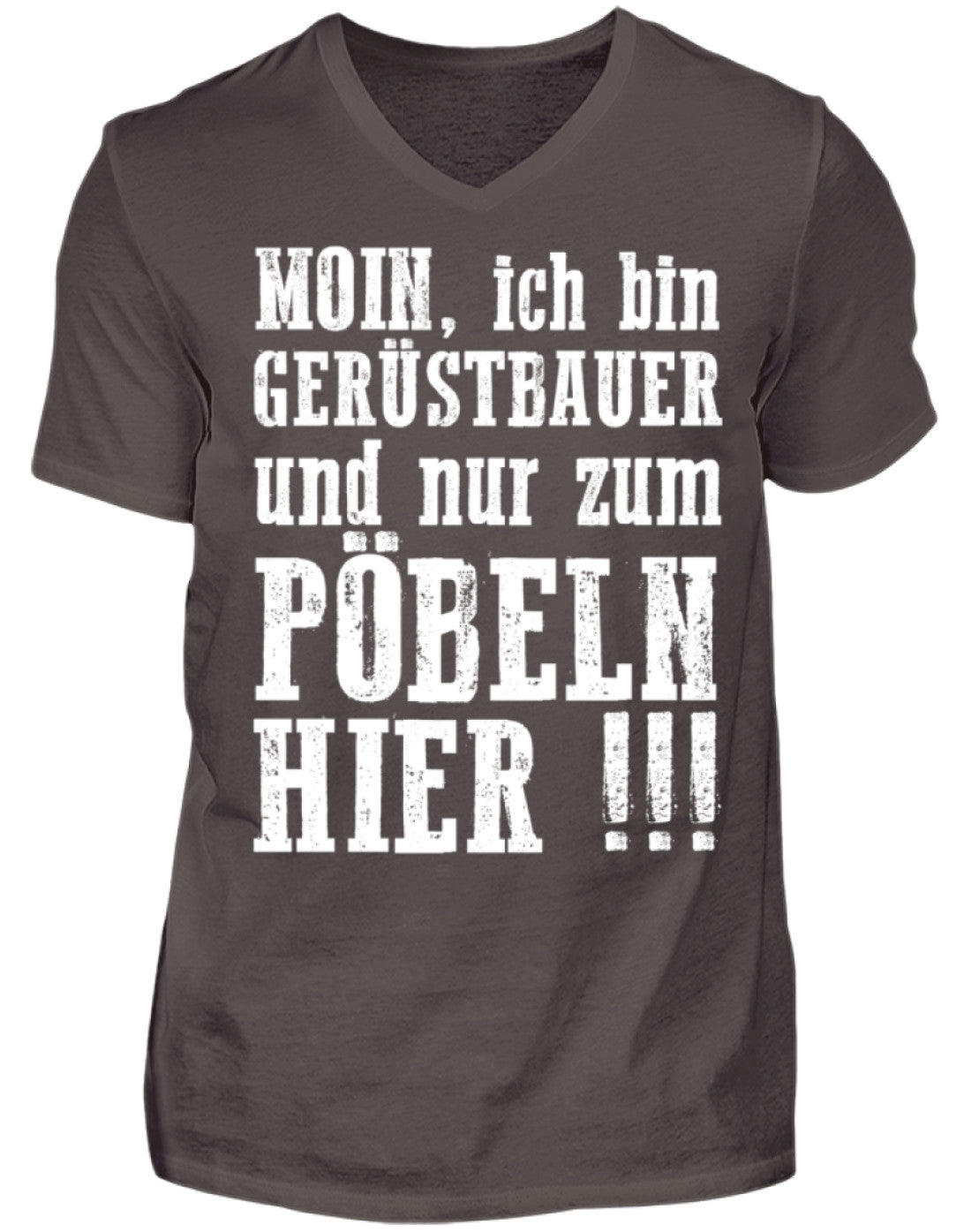 Gerüstbauer - Herren V-Neck Shirt €21.99 Gerüstbauer - Shop >>