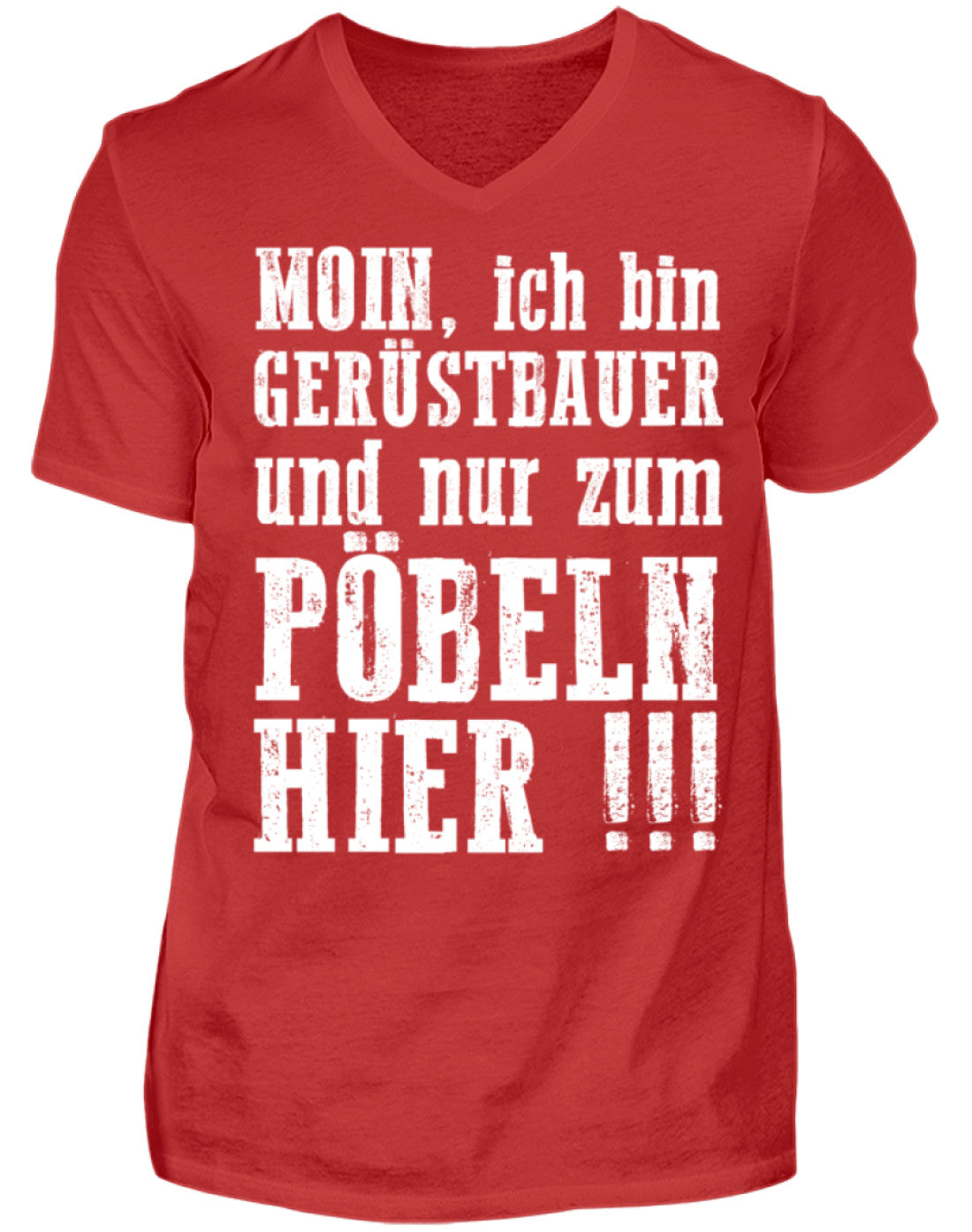 Gerüstbauer - Herren V-Neck Shirt €21.99 Gerüstbauer - Shop >>