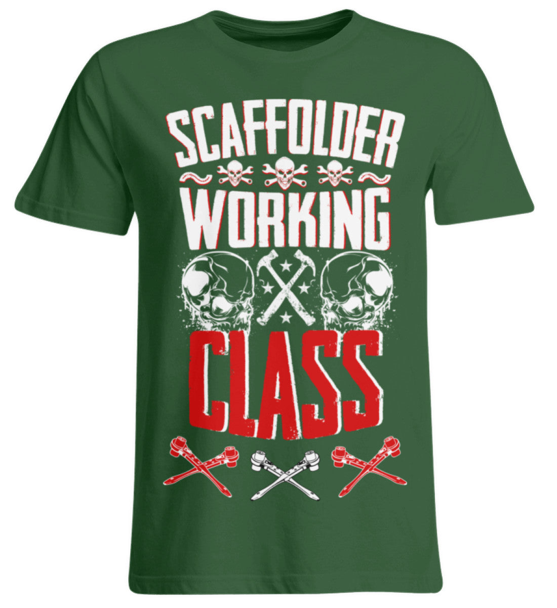 SCAFFOLDER WORKING CLASS - Übergrößenshirt €24.95 Gerüstbauer - Shop >>
