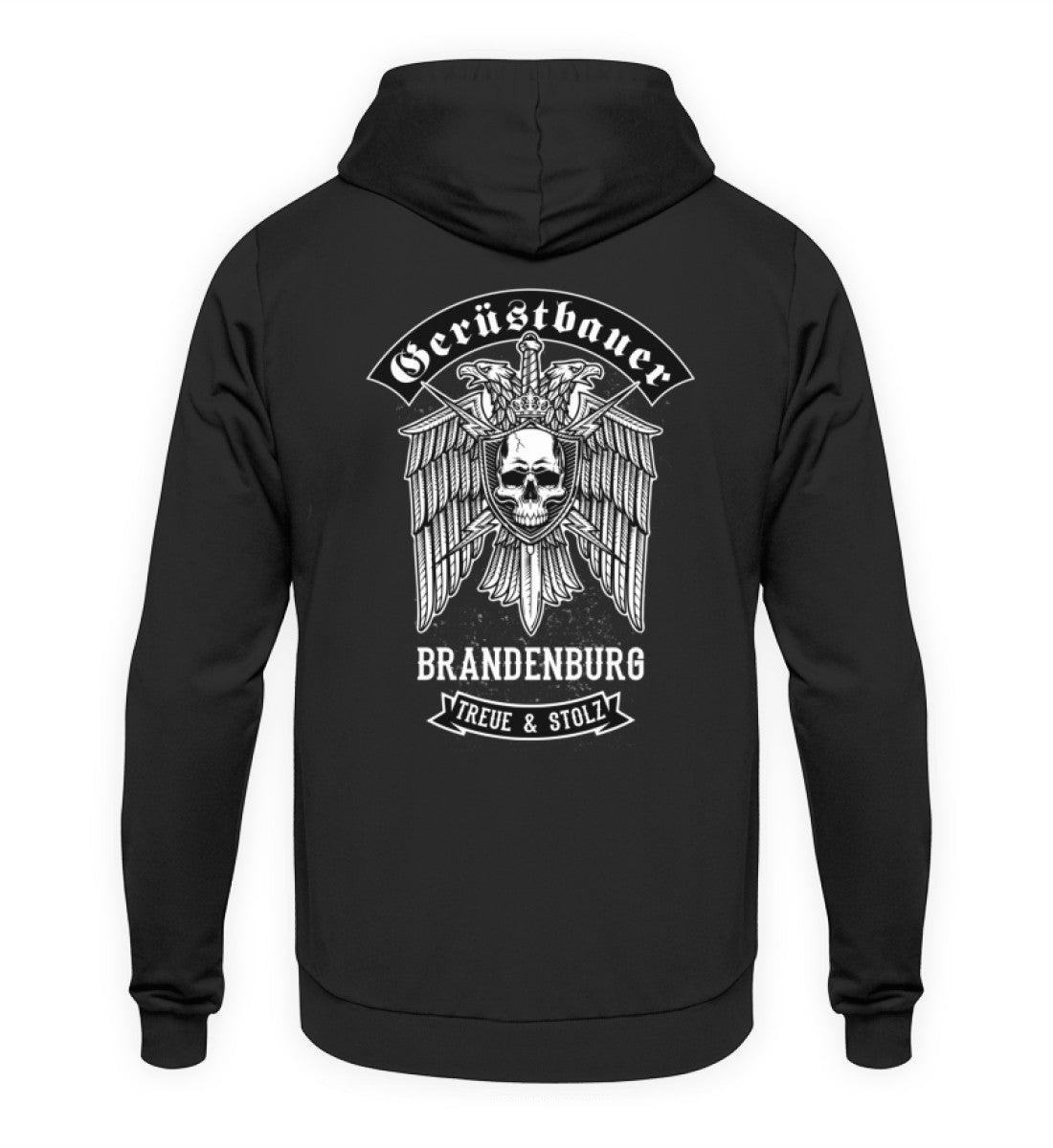 Gerüstbauer Brandenburg - Unisex Kapuzenpullover Hoodie €34.95 Gerüstbauer - Shop >>