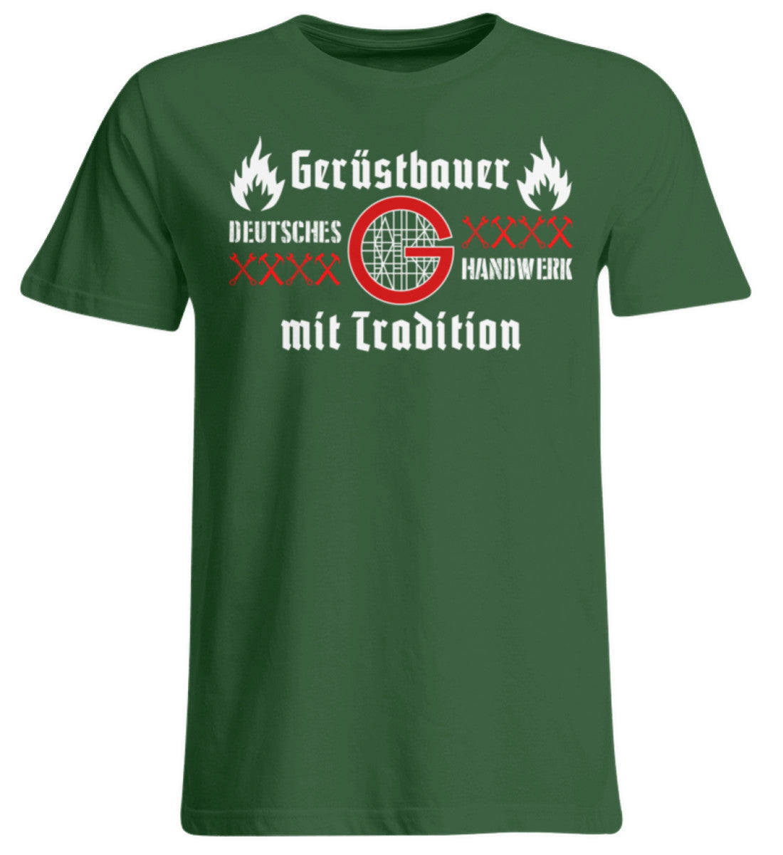 Gerüstbauer Handwerk mit Tradition - Übergrößenshirt €24.95 Gerüstbauer - Shop >>