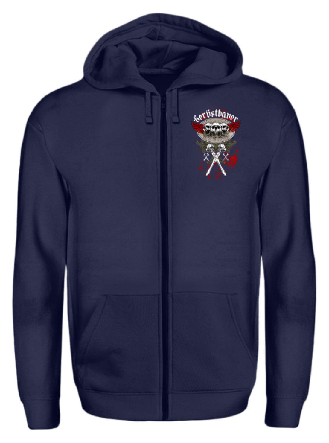 Gerüstbauer Skull - Zip-Hoodie €44.95 Gerüstbauer - Shop >>