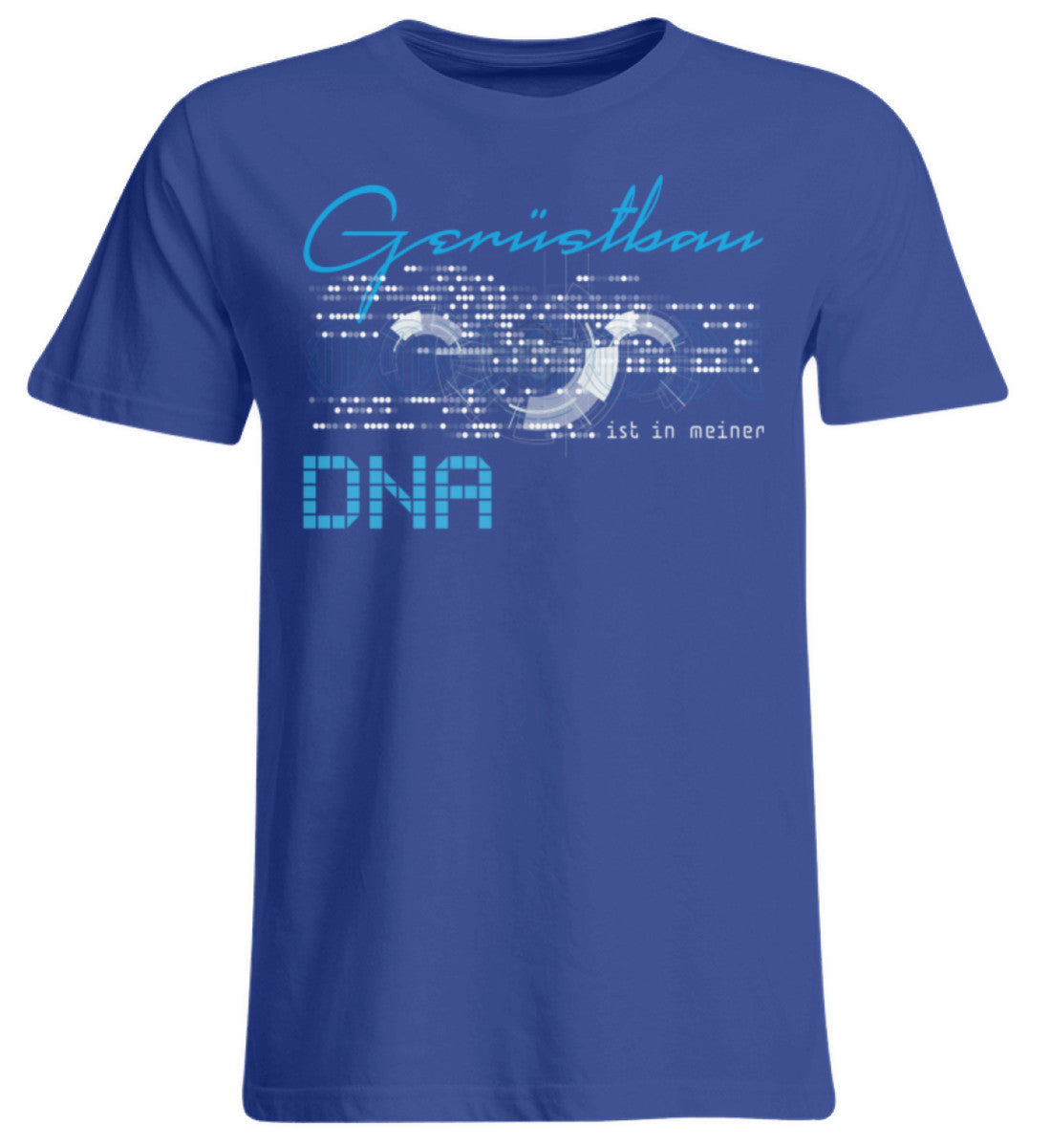 Gerüstbau ist in meiner DNA - Übergrößenshirt €26.95 Gerüstbauer - Shop >>
