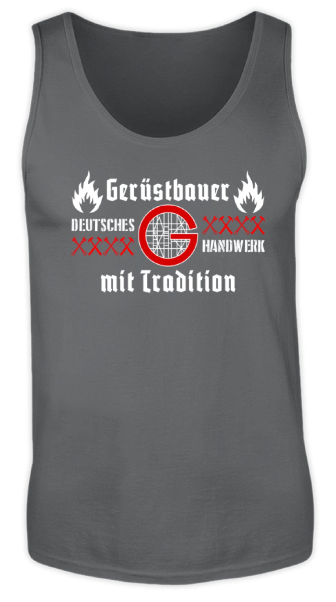 Gerüstbauer Handwerk mit Tradition - Herren Tanktop €19.95 Gerüstbauer - Shop >>