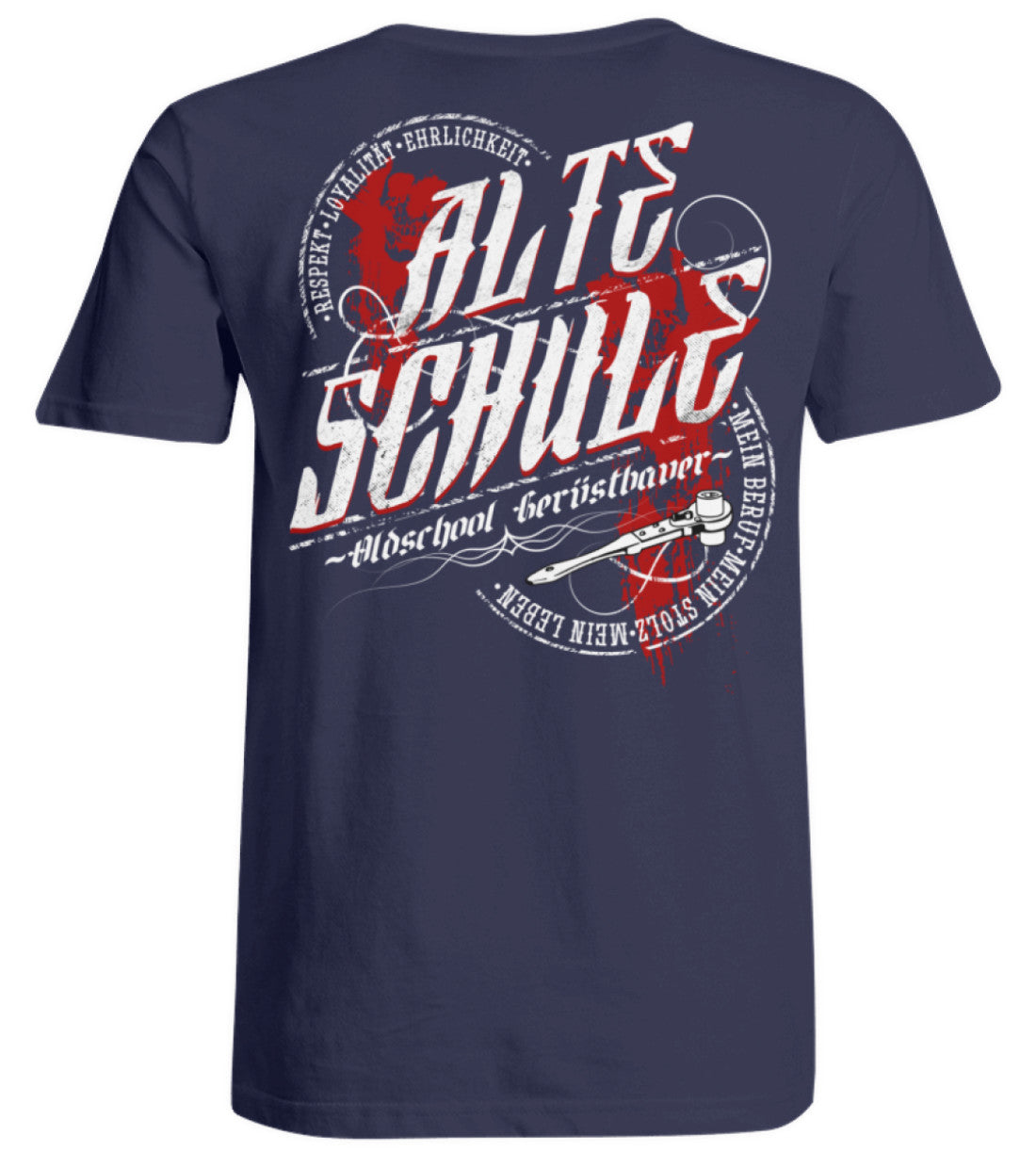 Gerüstbauer Alte Schule  - Übergrößenshirt €29.95 Gerüstbauer - Shop >>
