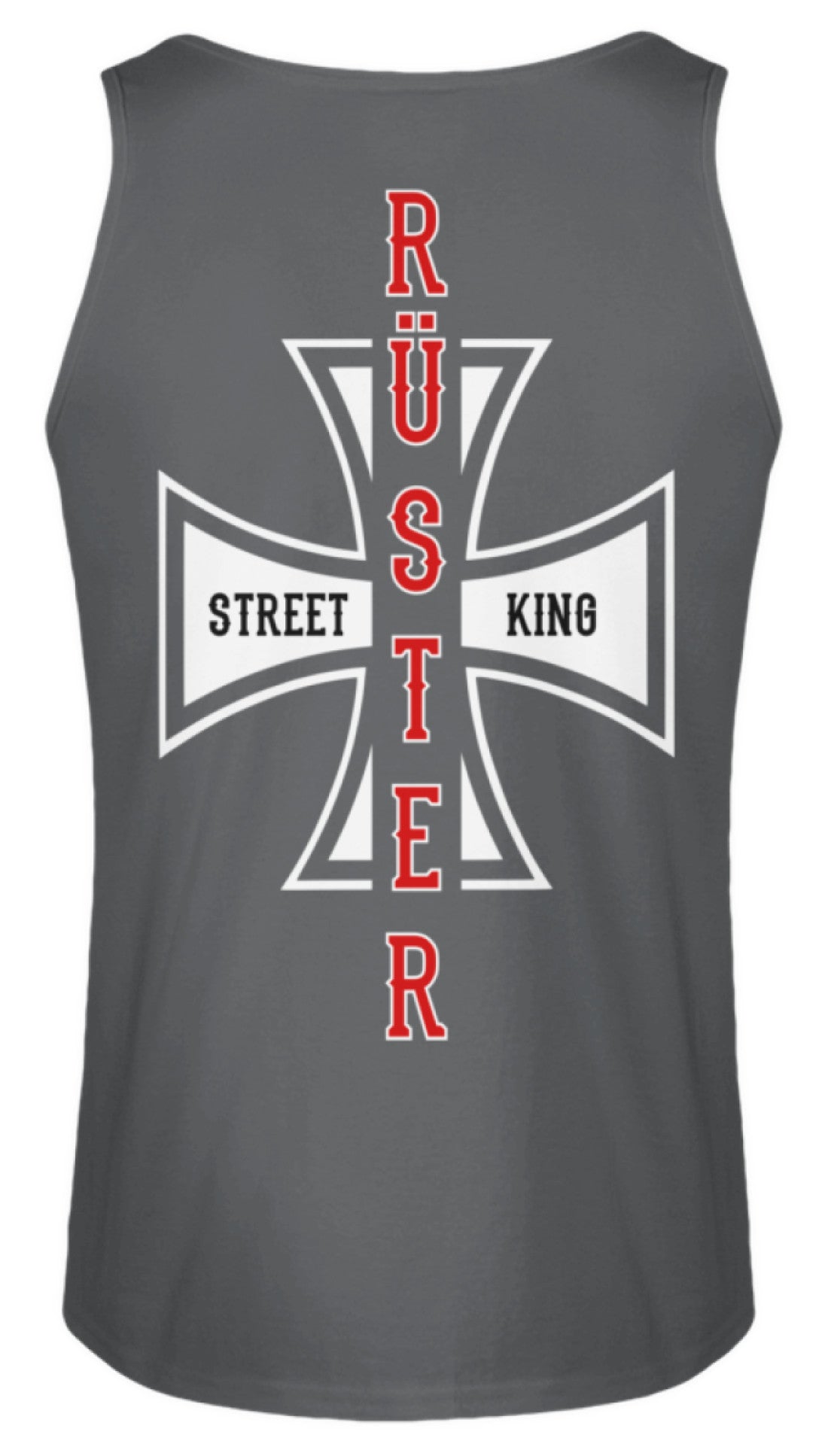 Rüster Street King - Herren Tanktop €24.95 Gerüstbauer - Shop >>