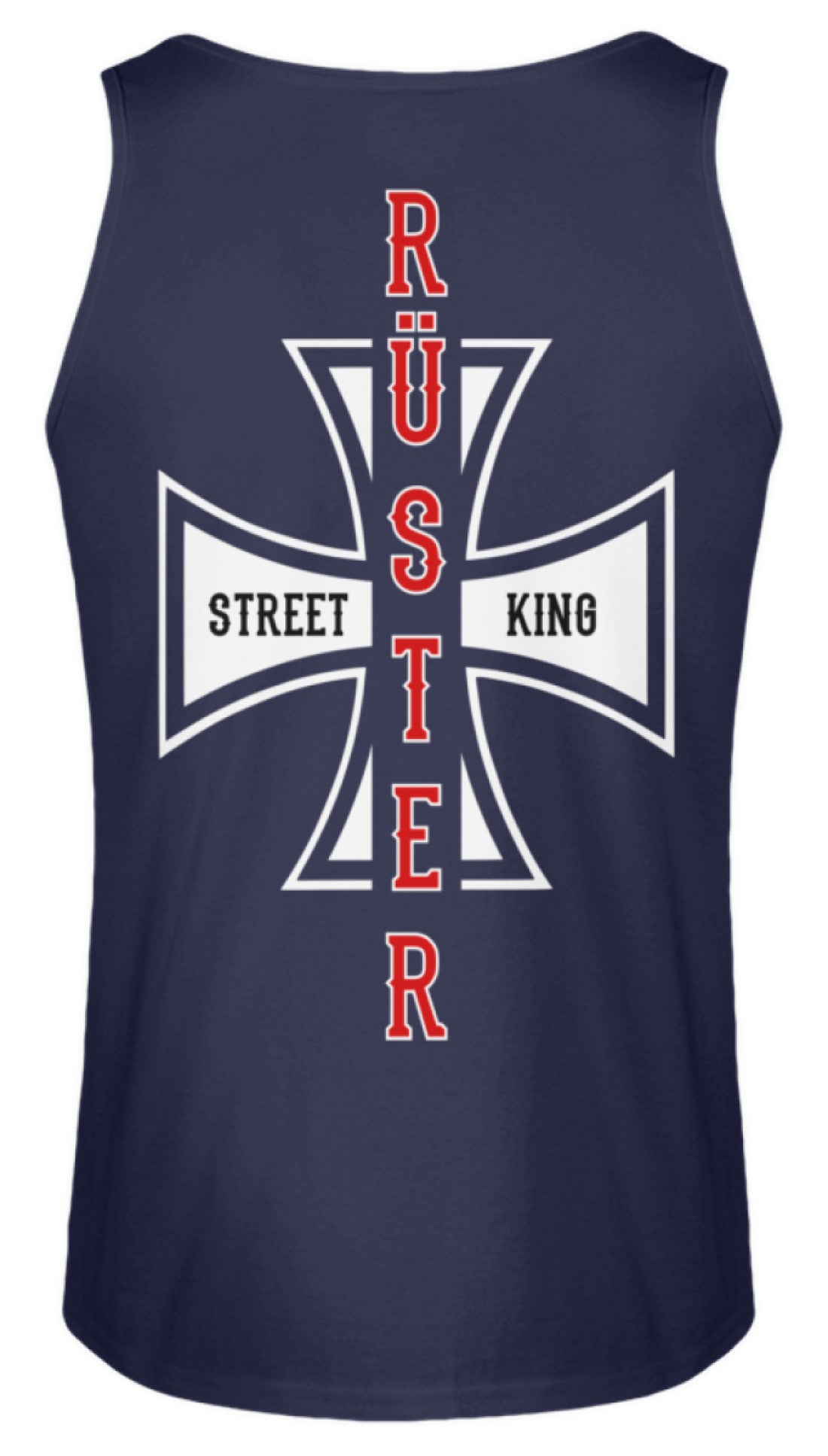 Rüster Street King - Herren Tanktop €24.95 Gerüstbauer - Shop >>