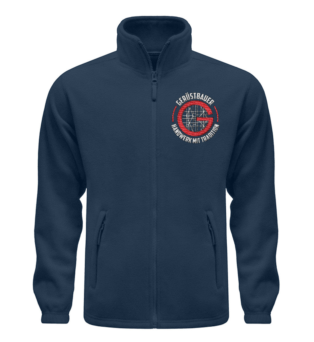 Gerüstbauer Handwerk mit Tradition - Fleece Jacke mit Stick €44.95 Gerüstbauer - Shop >>