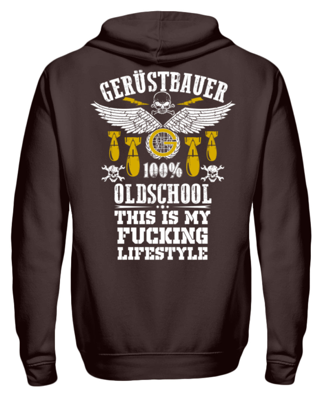 Oldschool Gerüstbauer - Unisex Kapuzenpullover Hoodie €39.95 Gerüstbauer - Shop >>
