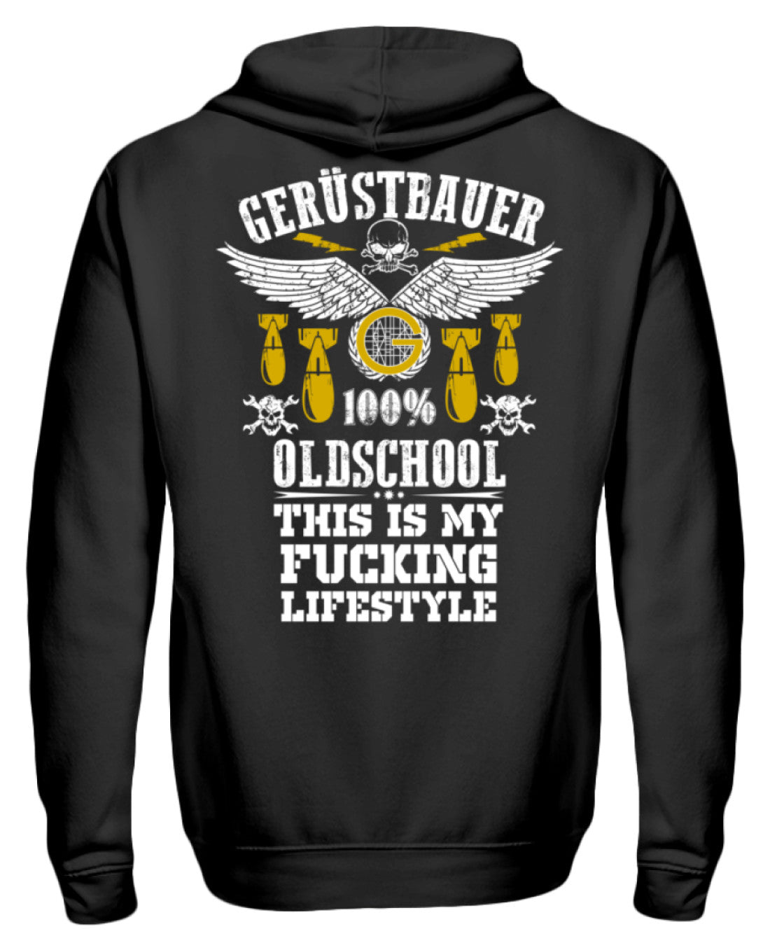 Oldschool Gerüstbauer - Unisex Kapuzenpullover Hoodie €39.95 Gerüstbauer - Shop >>