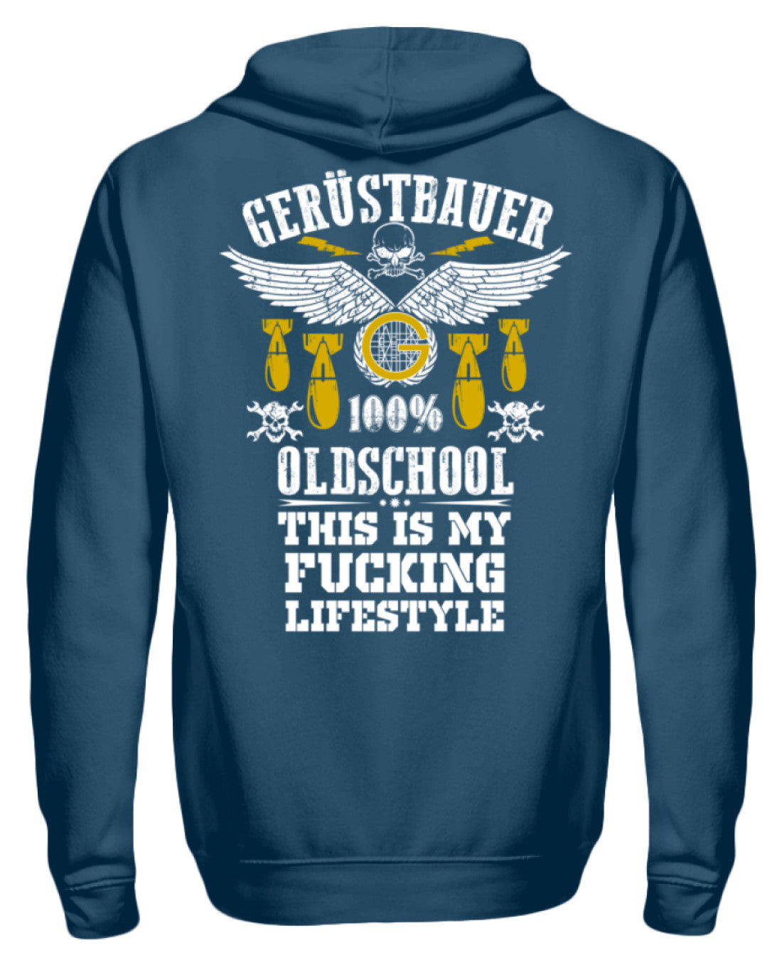Oldschool Gerüstbauer - Unisex Kapuzenpullover Hoodie €39.95 Gerüstbauer - Shop >>