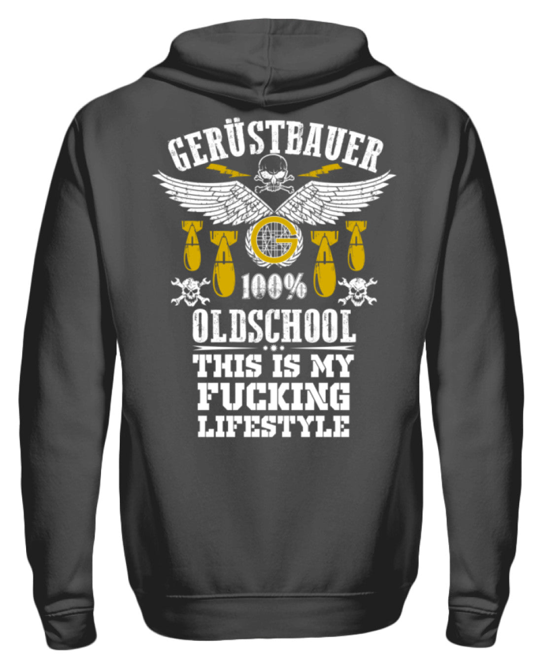 Oldschool Gerüstbauer - Unisex Kapuzenpullover Hoodie €39.95 Gerüstbauer - Shop >>