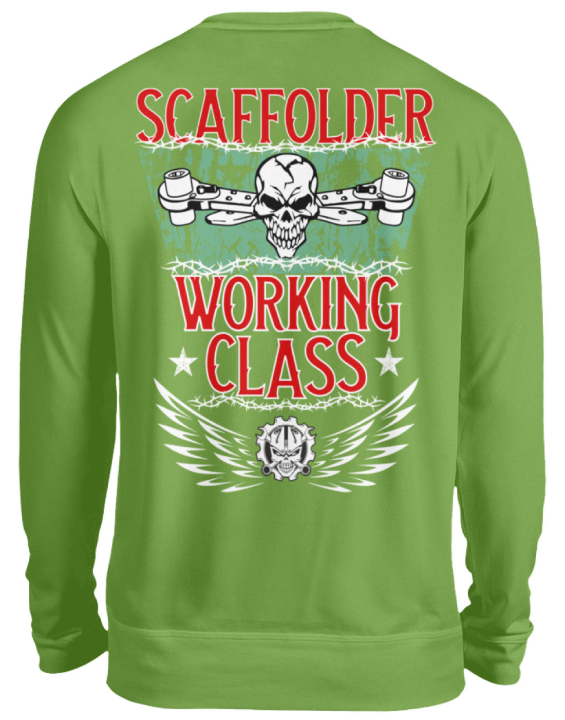 Scaffolder/Working/Class - Unisex Pullover €32.95 Gerüstbauer - Shop >>