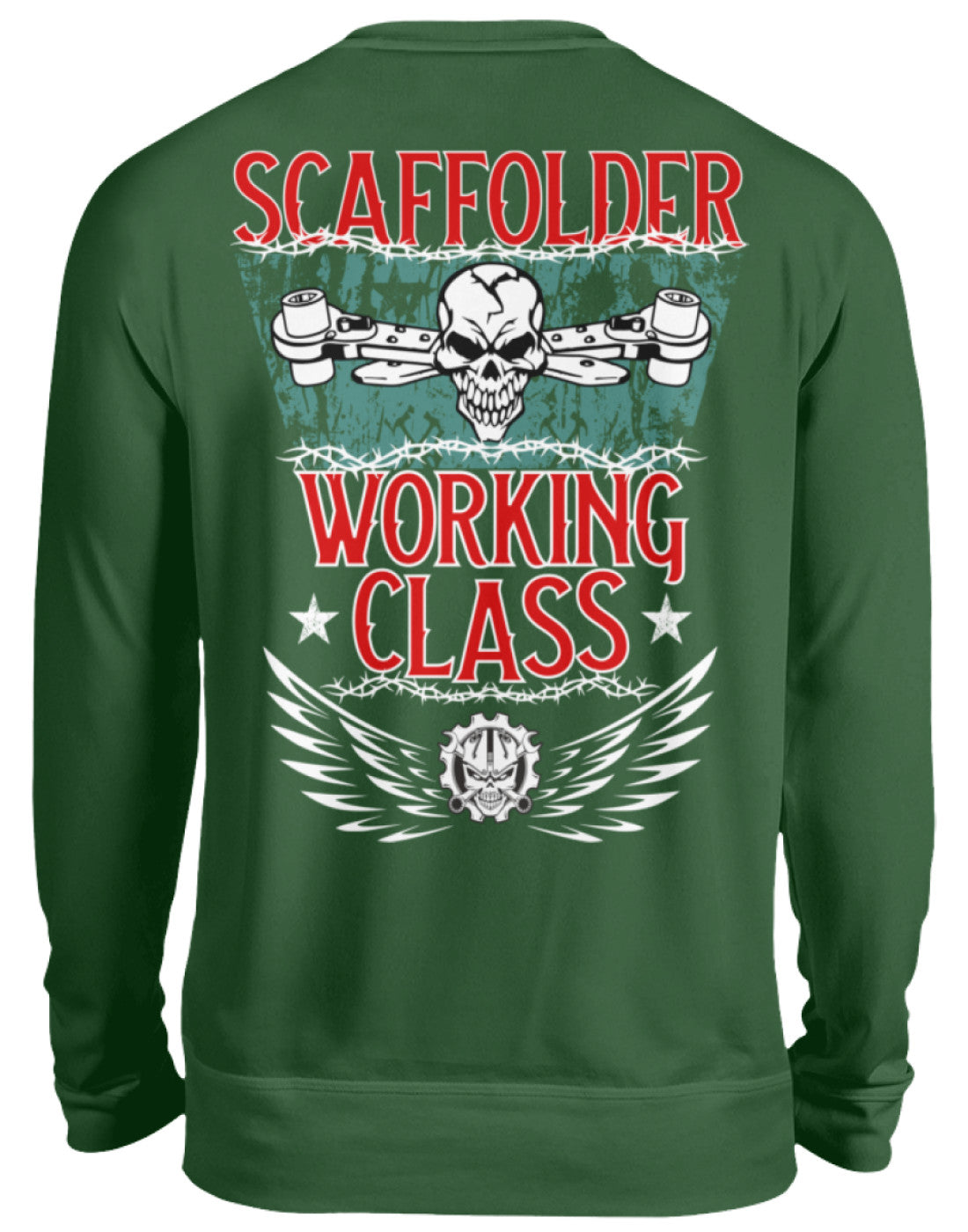 Scaffolder/Working/Class - Unisex Pullover €32.95 Gerüstbauer - Shop >>