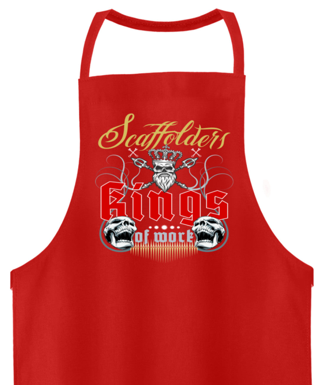Gerüstbauer / Scaffolders Kings of Work - Hochwertige Grillschürze €24.99 Gerüstbauer - Shop >>