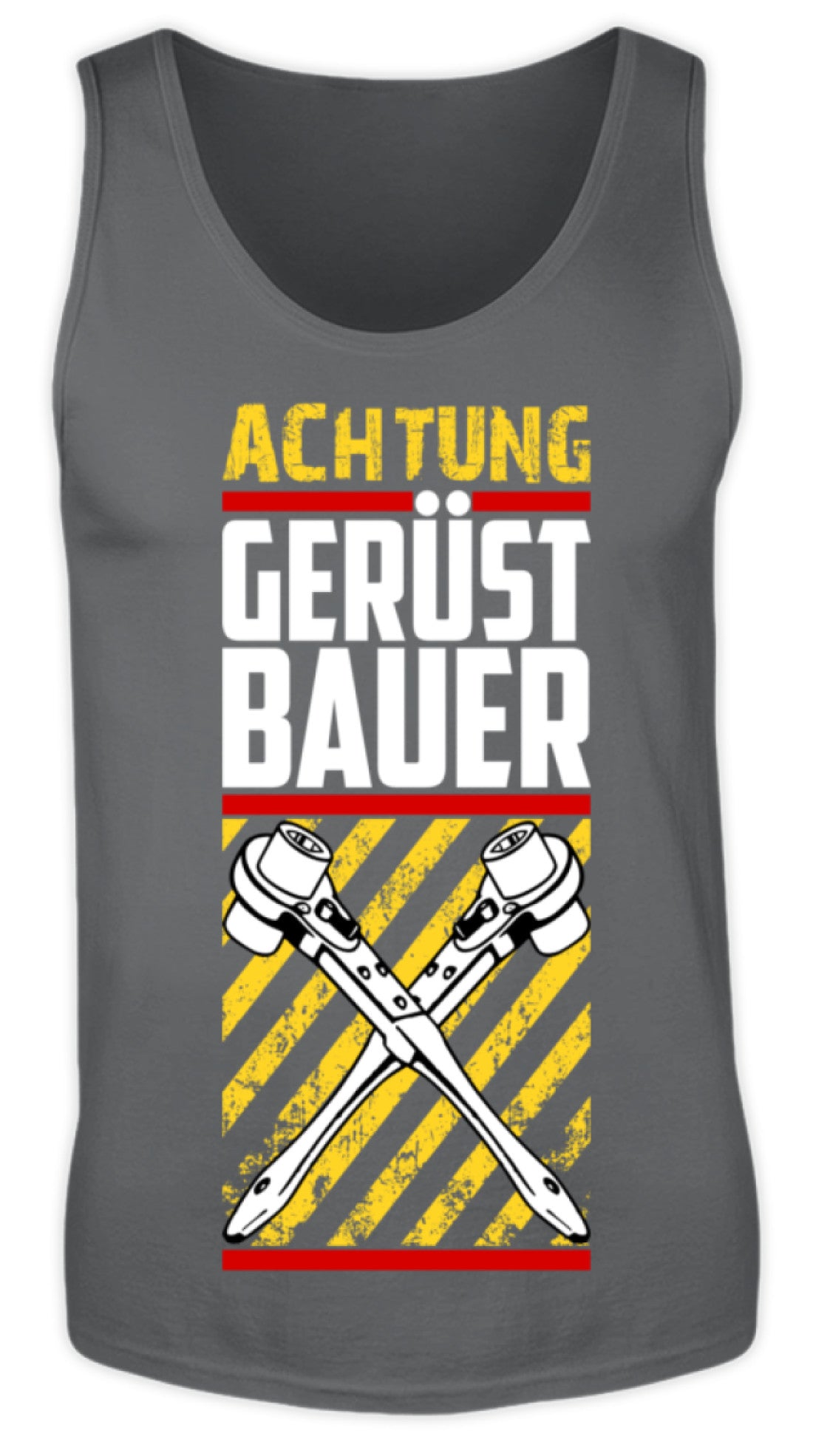 ACHTUNG GERÜSTBAUER - Herren Tanktop €19.95 Gerüstbauer - Shop >>