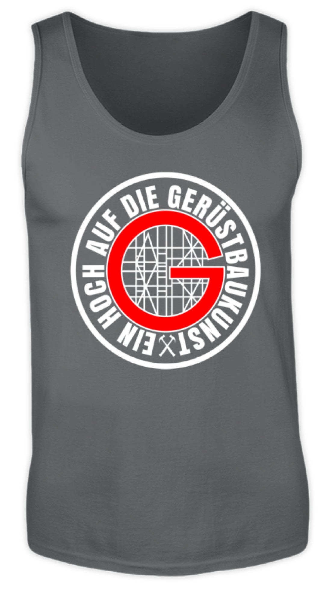 Gerüstbauer / Ein hoch auf die Gerüstbaukunst - Herren Tanktop €19.95 Gerüstbauer - Shop >>