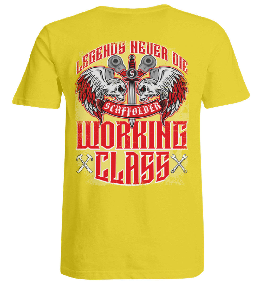 Gerüstbauer T-Shirt / LEGENDS NEVER DIE €26.95 Gerüstbauer - Shop >>