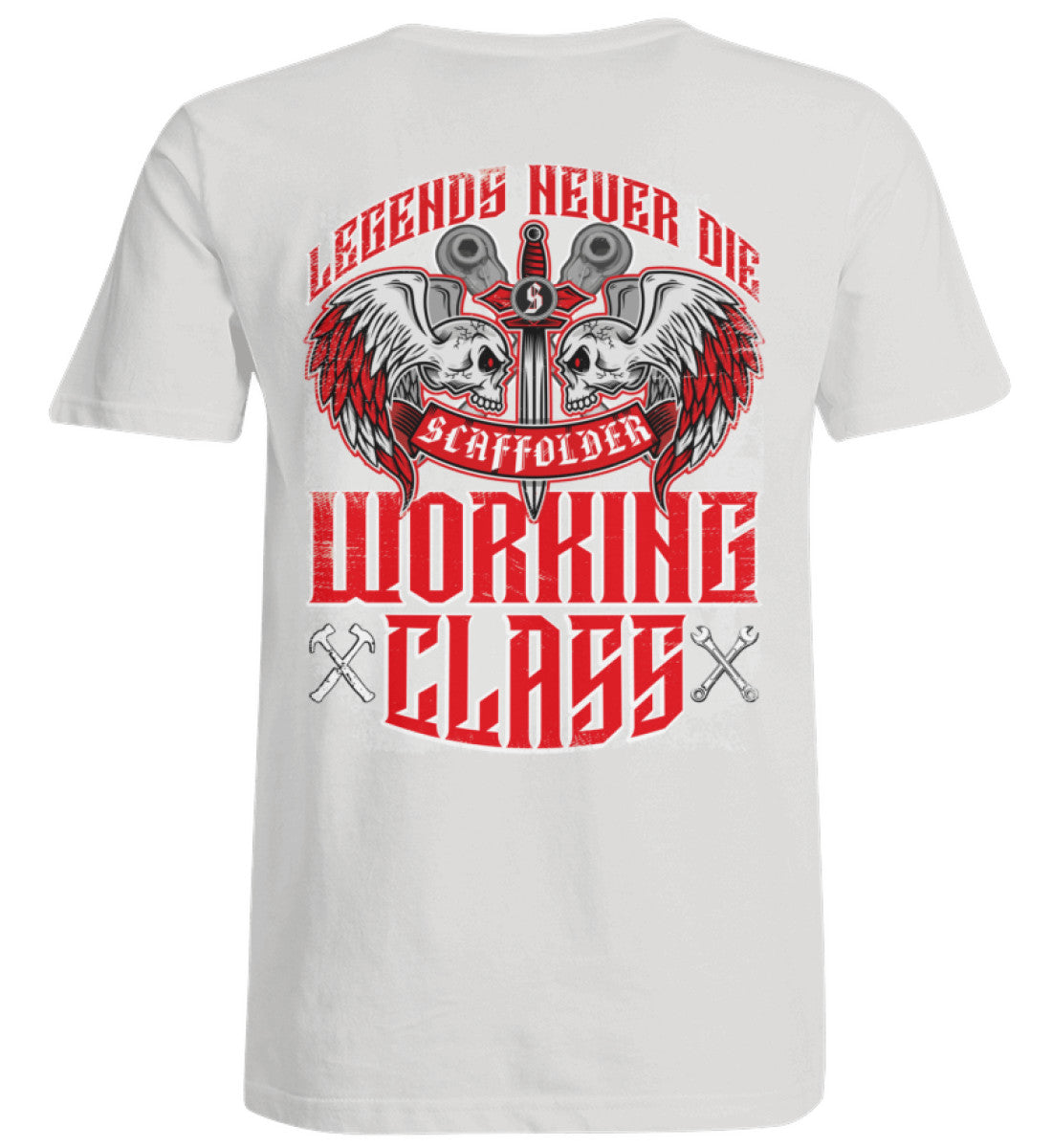 Gerüstbauer T-Shirt / LEGENDS NEVER DIE €26.95 Gerüstbauer - Shop >>