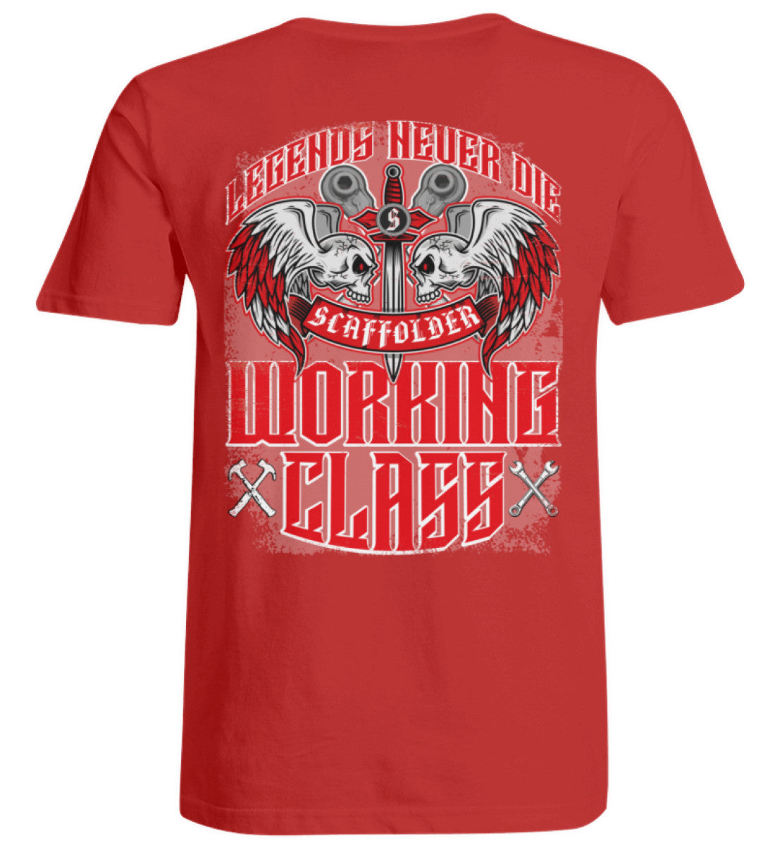 Gerüstbauer T-Shirt / LEGENDS NEVER DIE €26.95 Gerüstbauer - Shop >>