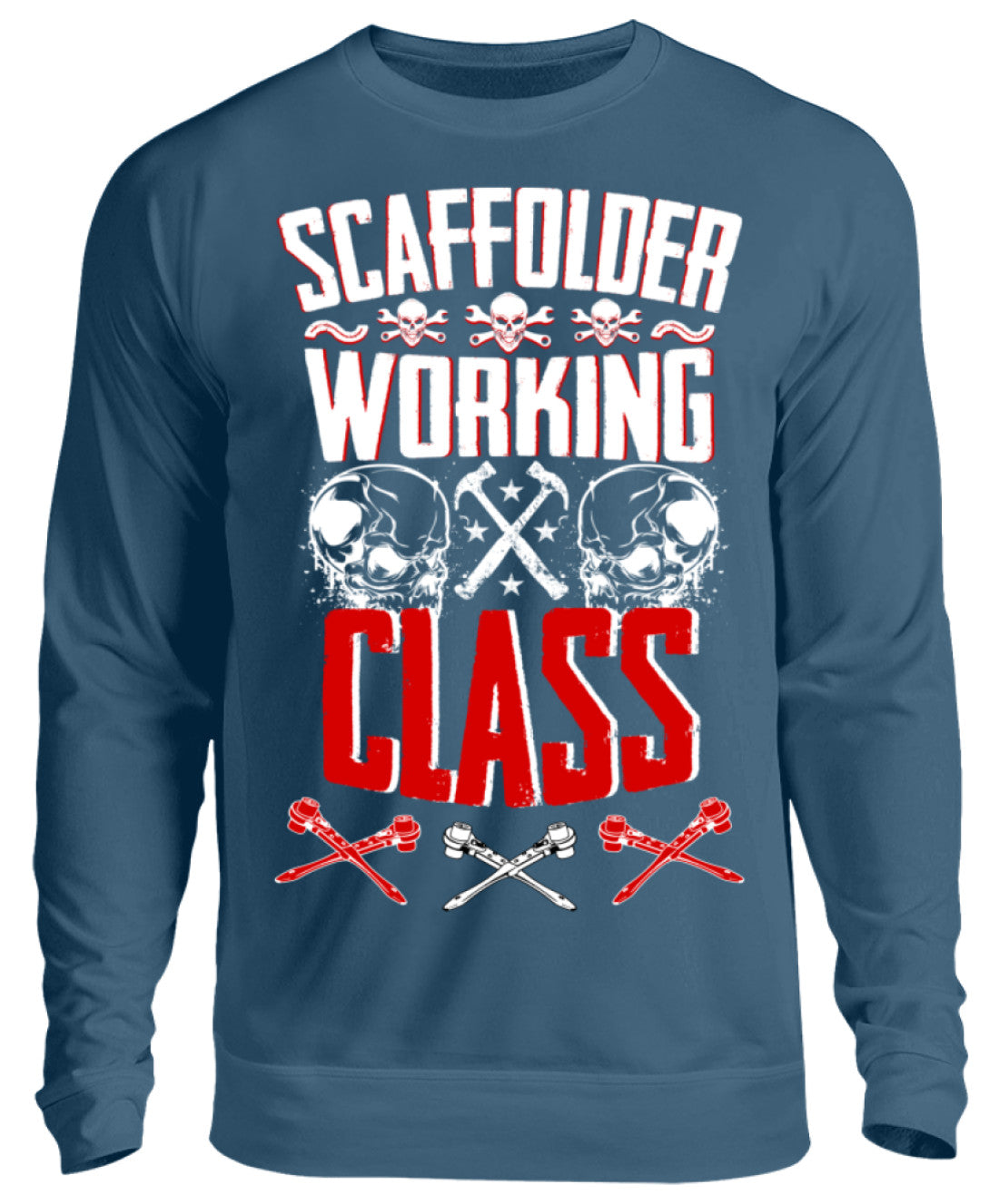 SCAFFOLDER WORKING CLASS - Unisex Pullover €32.95 Gerüstbauer - Shop >>