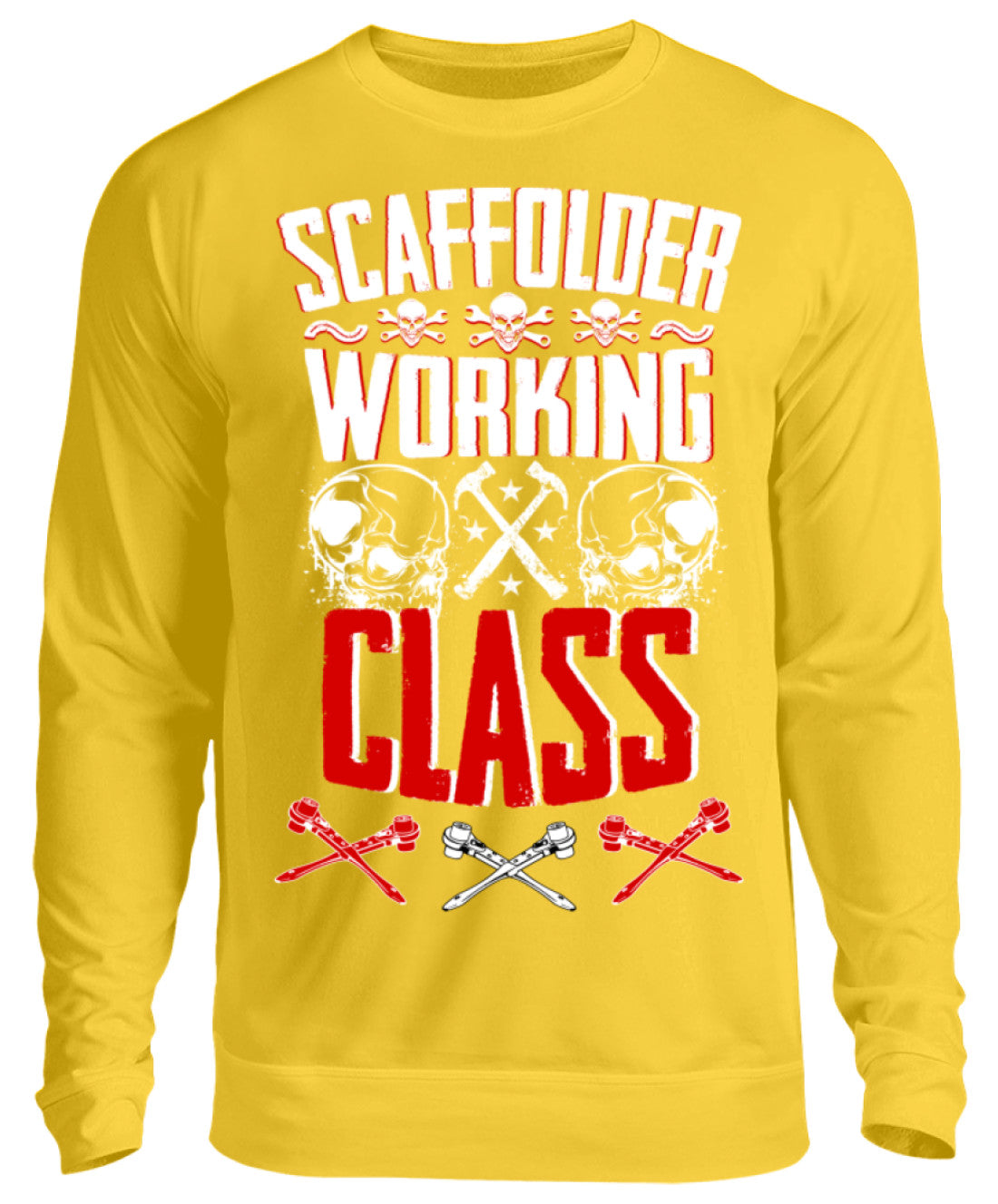 SCAFFOLDER WORKING CLASS - Unisex Pullover €32.95 Gerüstbauer - Shop >>