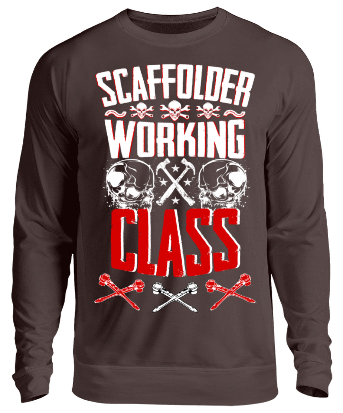 SCAFFOLDER WORKING CLASS - Unisex Pullover €32.95 Gerüstbauer - Shop >>